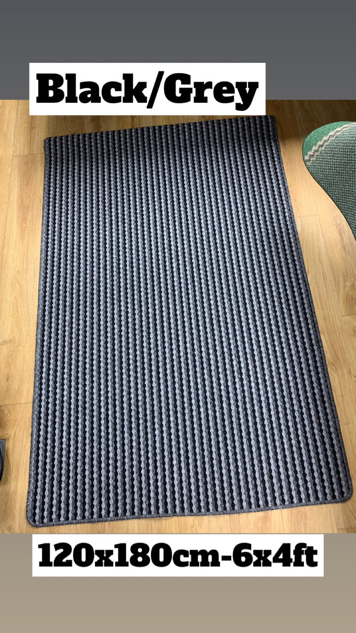 Two Tone Washable Rug – Multiple Colours & Sizes