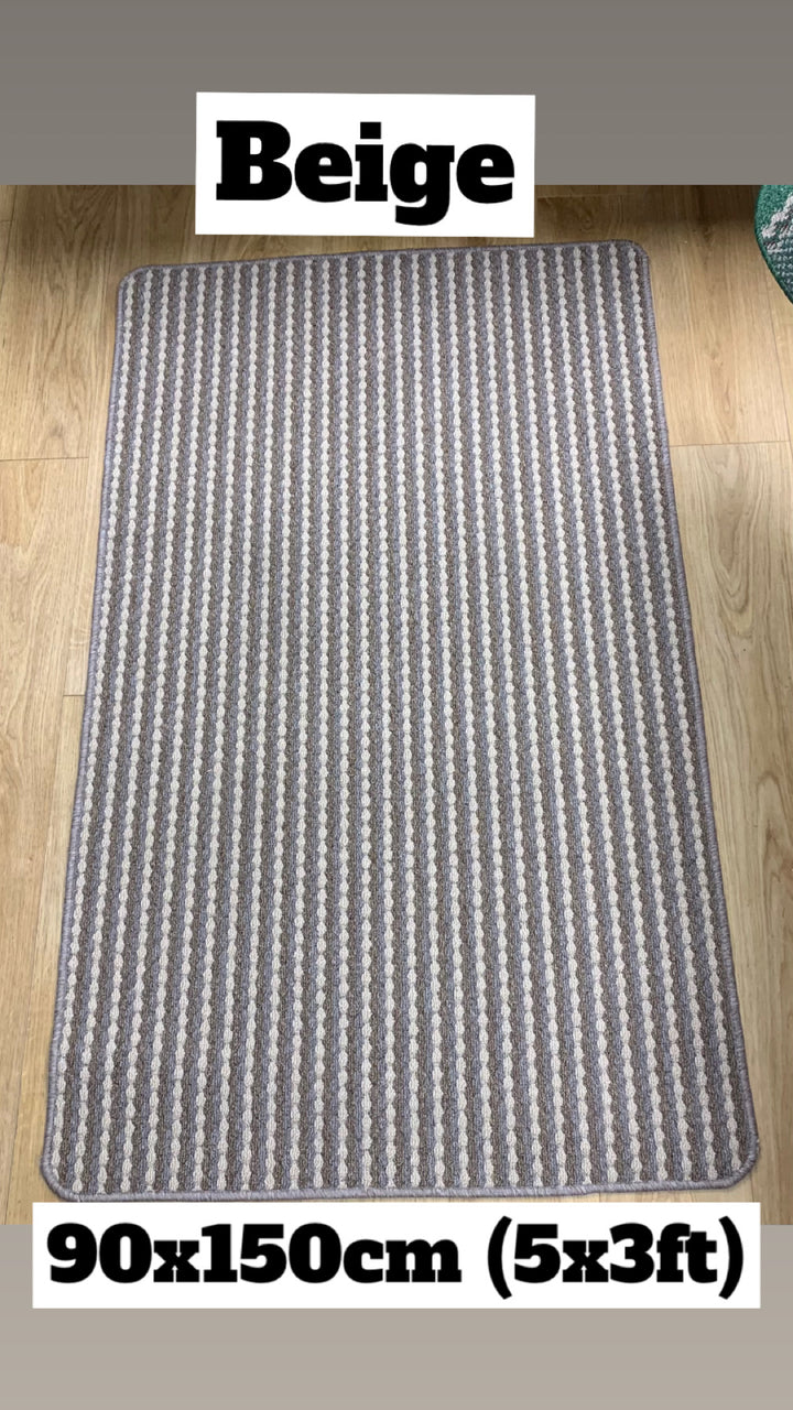 Two Tone Washable Rug – Multiple Colours & Sizes