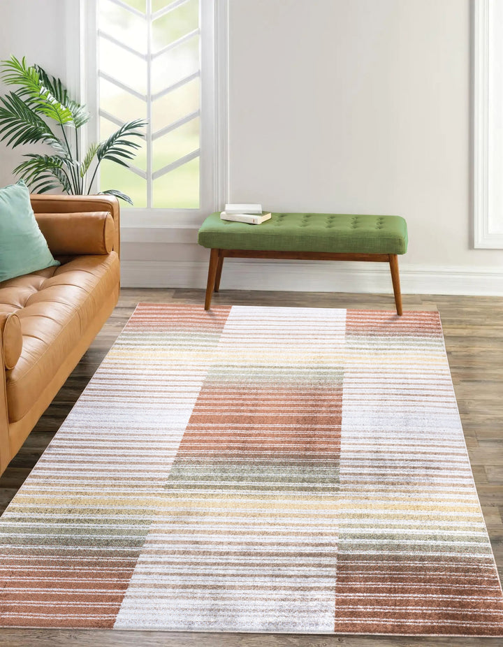 Striata Brown Rug