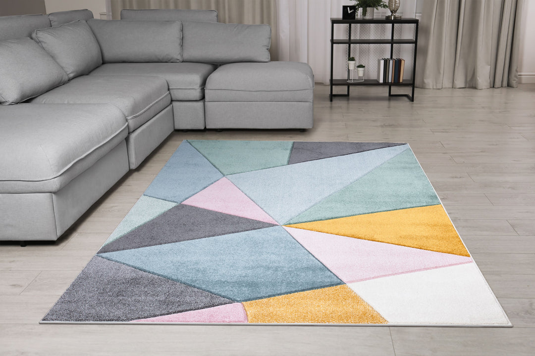 Hera Geometric Modern Rugs