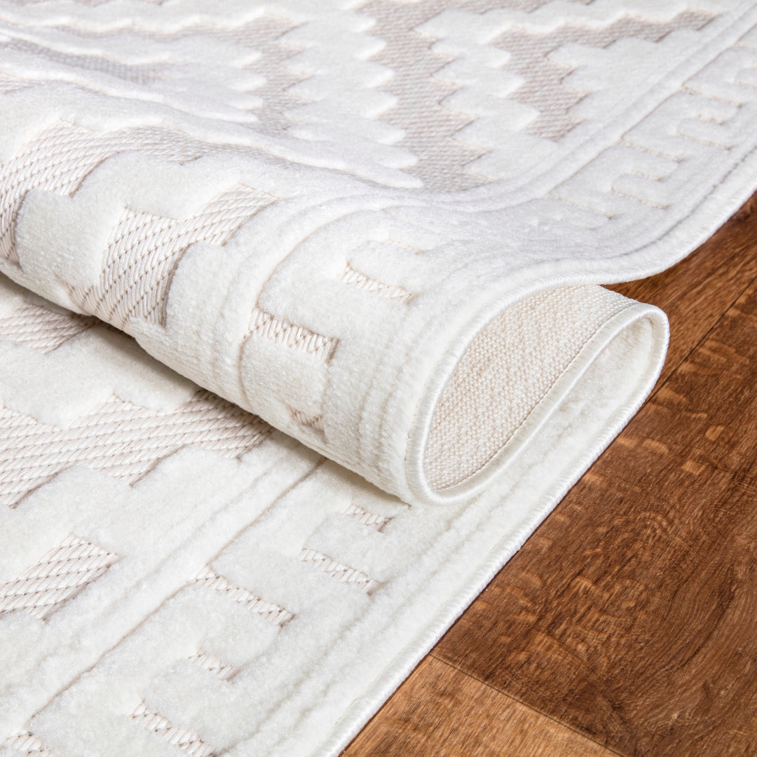 Nordura Washable Rug – Cream