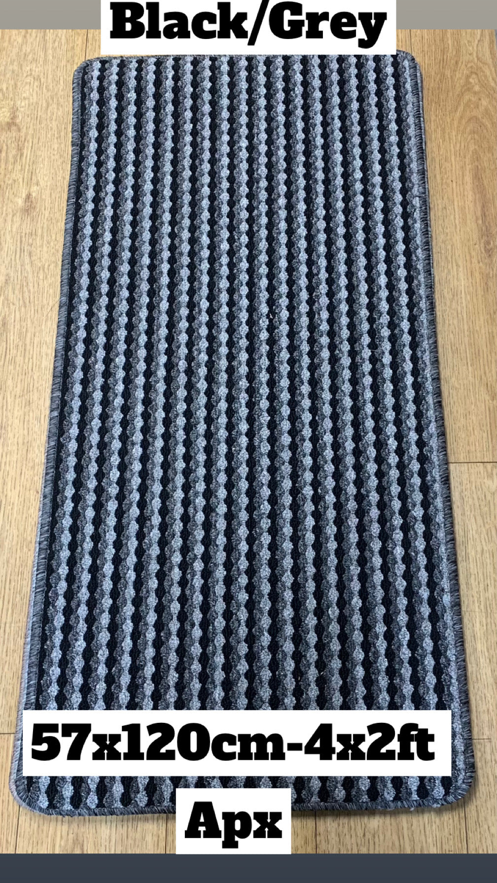 Two Tone Washable Rug – Multiple Colours & Sizes