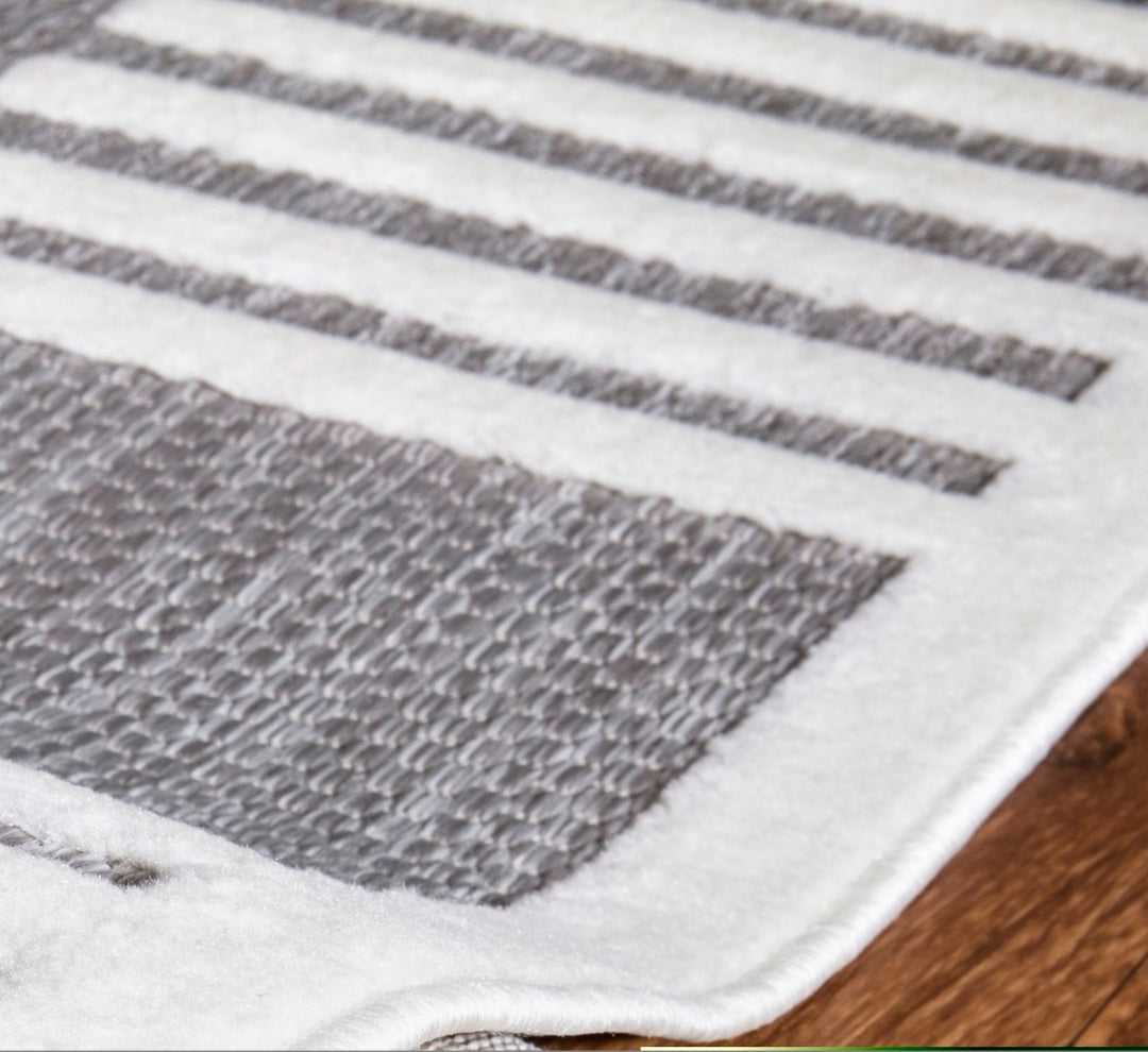 Bexley Rug – Grey-Cream