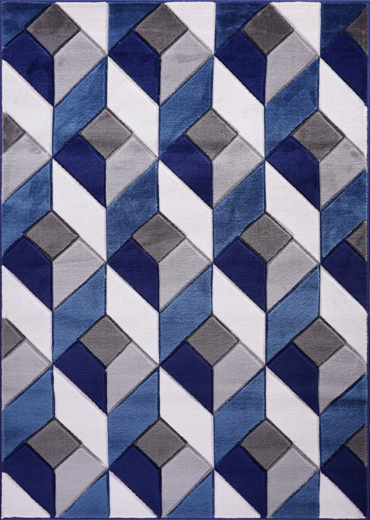 Diamond Blue Rug