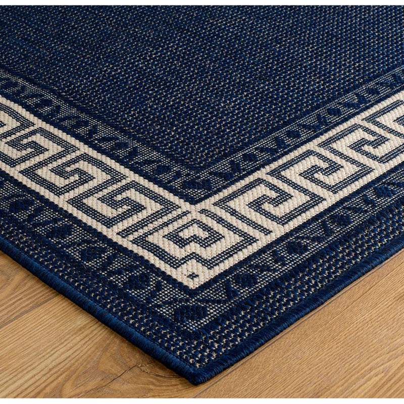 Greek Flatweave Blue