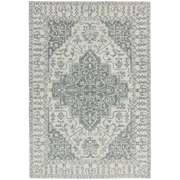 Bronte Fine Loop Rug Silver Grey