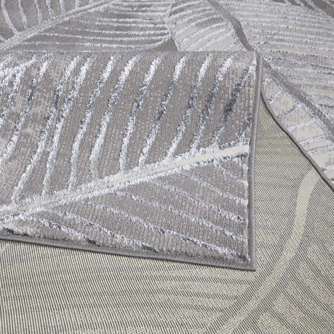Verdant Leaf Pattern Modern Rugs Collection