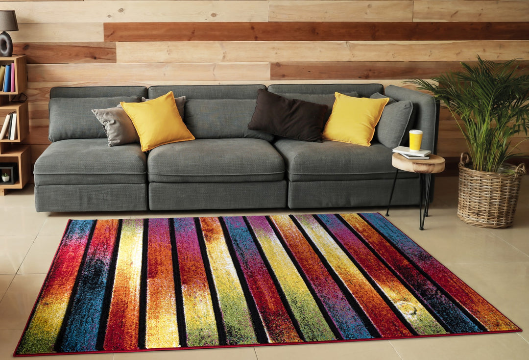 Multi Stripes Rug