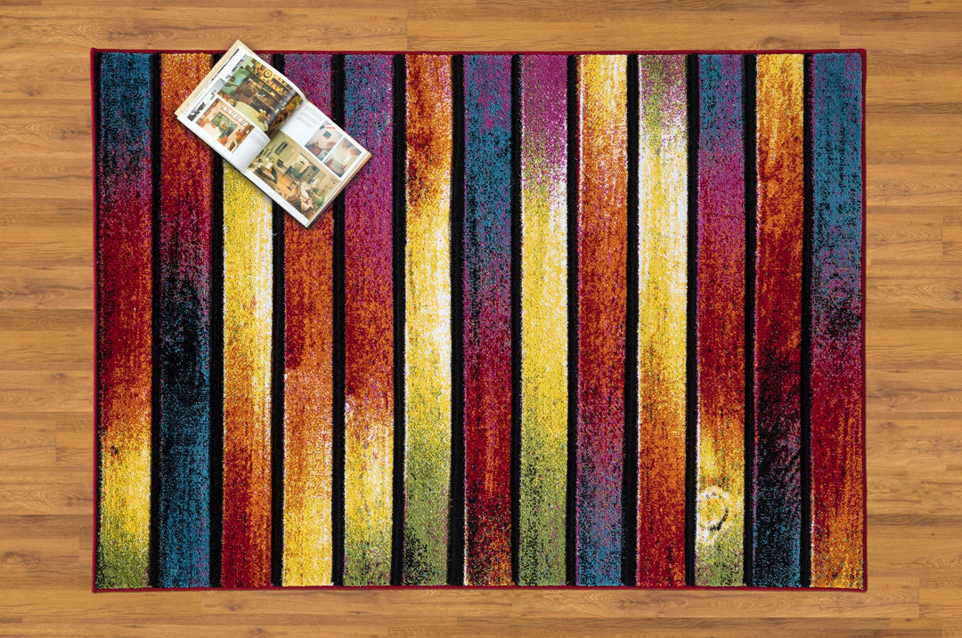 Multi Stripes Rug
