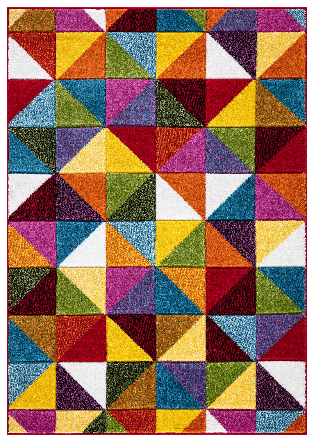 Multi Triangle Rug