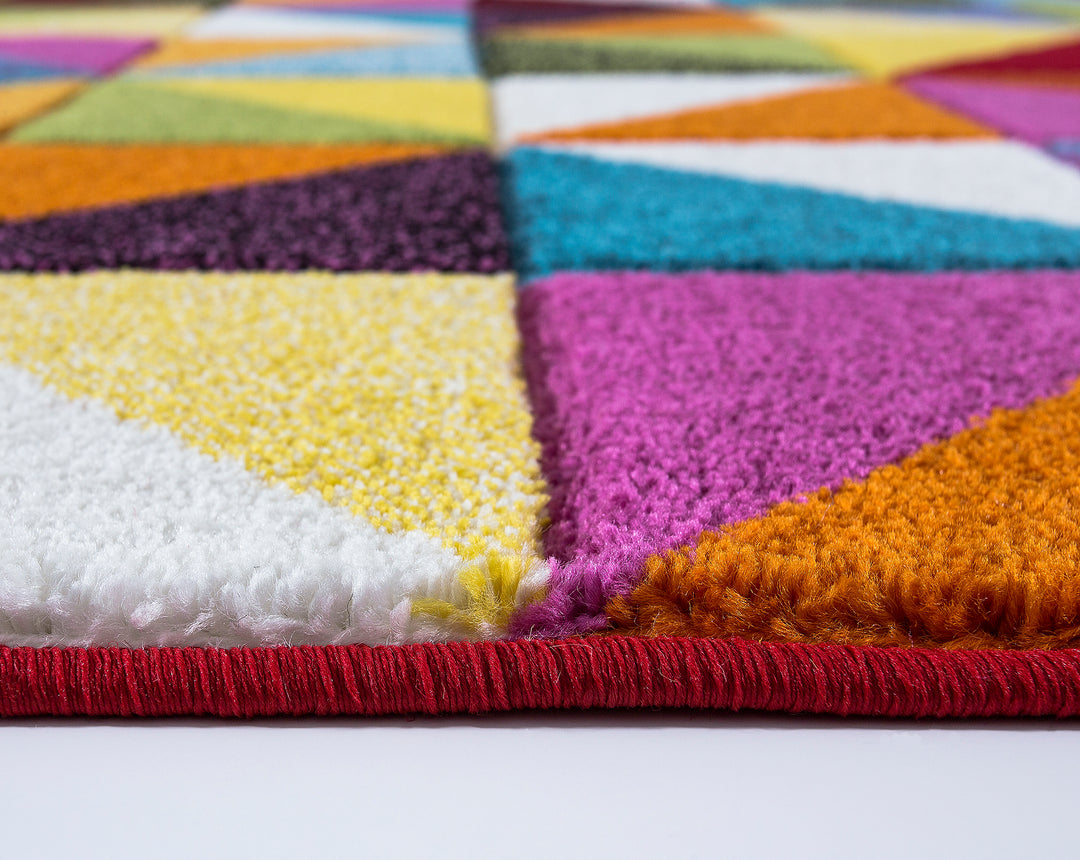 Multi Triangle Rug