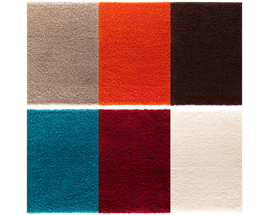 Veloria Circular Shaggy Rug Collection