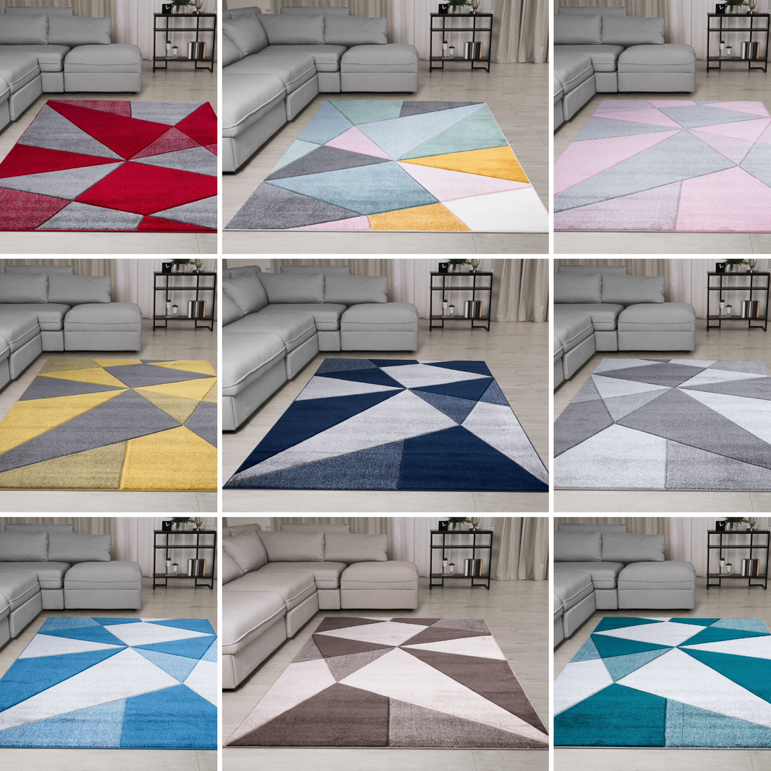 Hera Geometric Modern Rugs