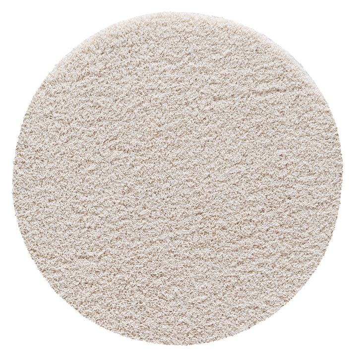 Veloria Round Cream Rug