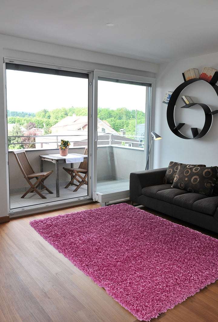 Veloria Circular Shaggy Rug Collection