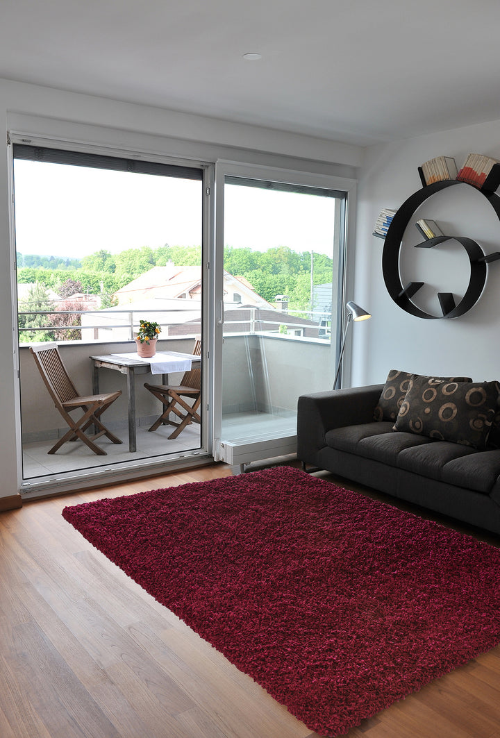 Veloria Circular Shaggy Rug Collection