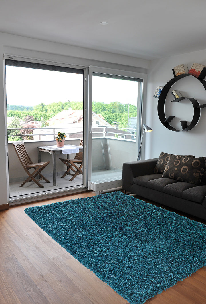 Veloria Circular Shaggy Rug Collection