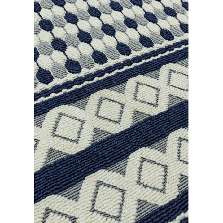 Antibes AN06 Blue/White Geometric
