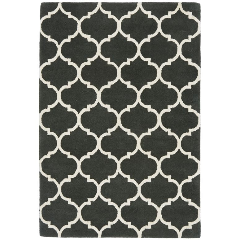 Albany Ogee Charcoal