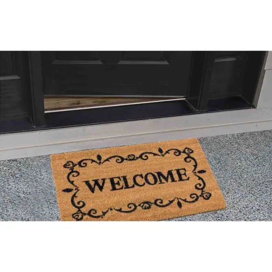 Kentwell Message Mat Welcome Swirls