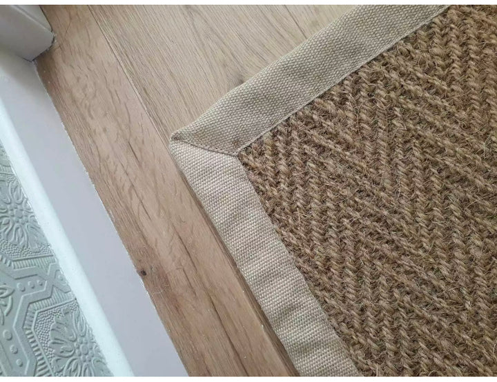 Natural Herringbone Rug
