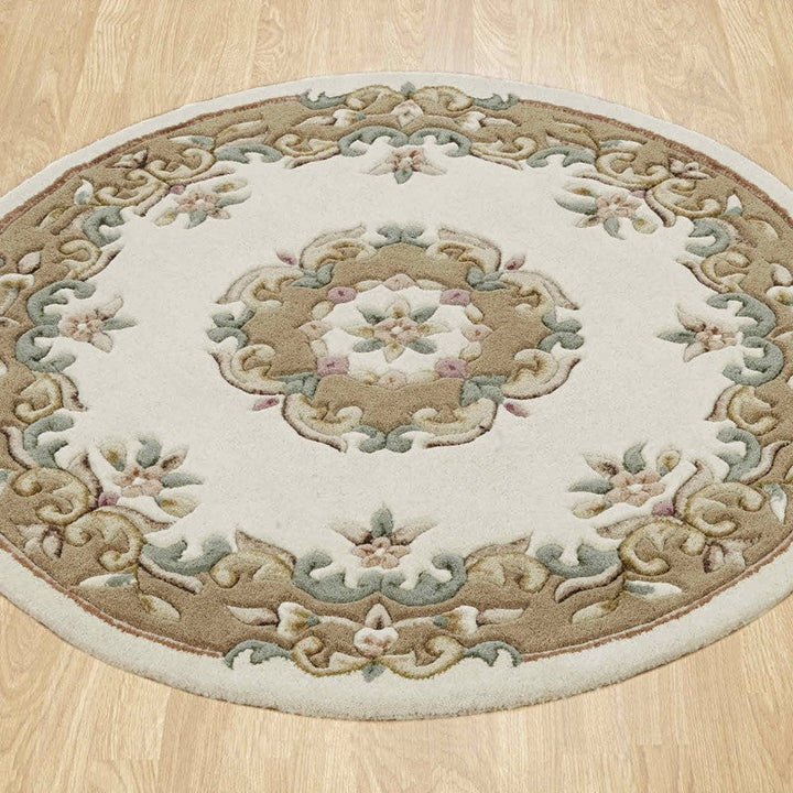 Royal Cream/Beige Circular