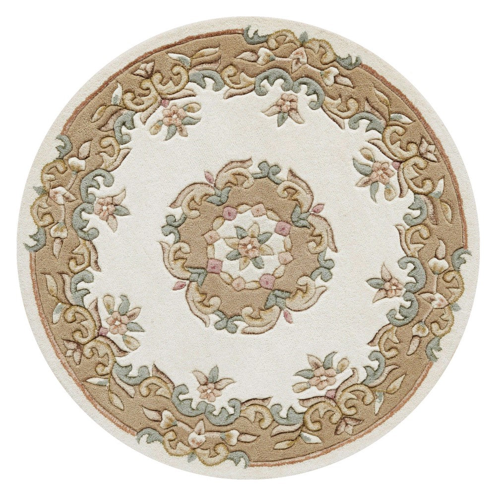 Royal Cream/Beige Circular