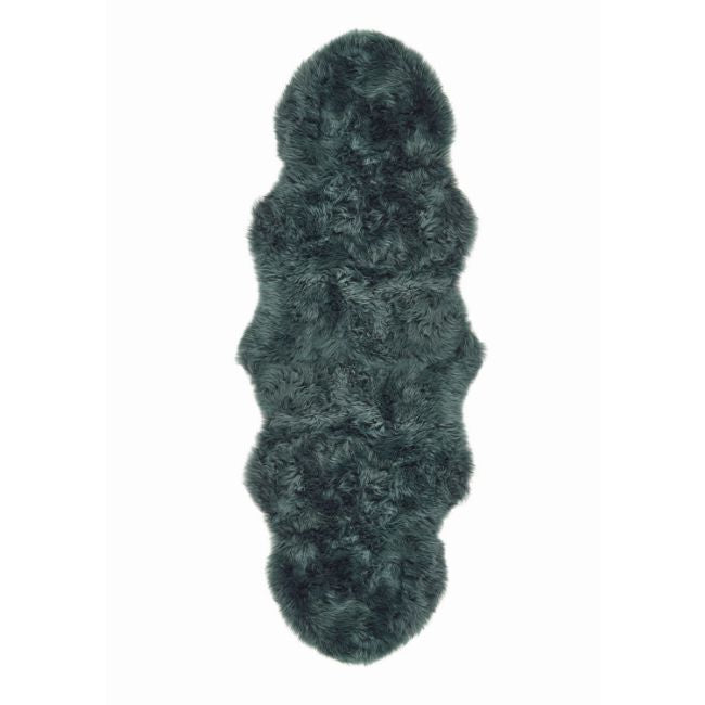 Genuine Sheepskin Rug Forest