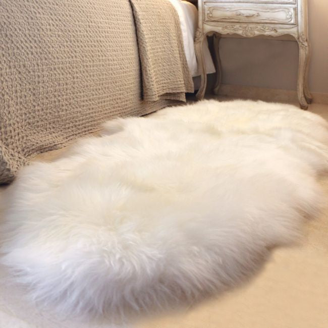 Genuine Sheepskin Rug Natural