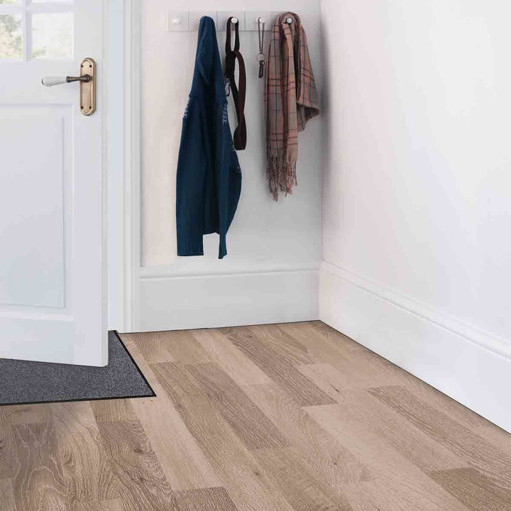 Washamat Eco Mat with border-Anthracite